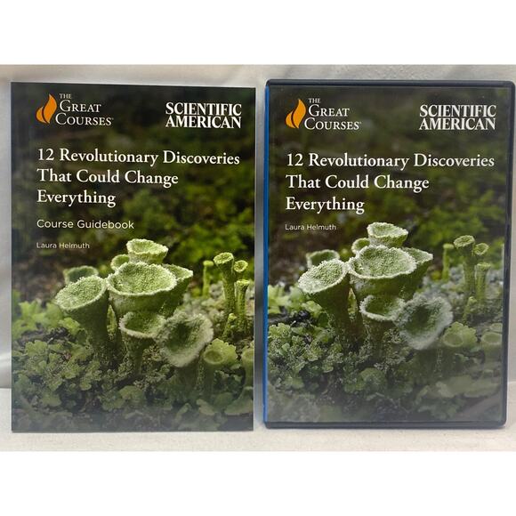12 Revolutionary Discoveries That Could Change Everything DVD Great Courses Book - Picture 1 of 3